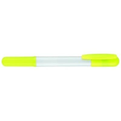 PRIMA GEL HIGHLIGHTER in White with Yellow Trim & Highlighter