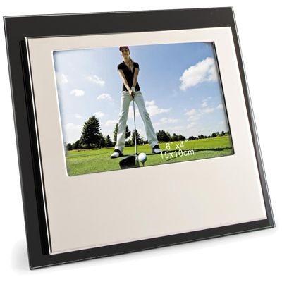 SILVER PLATED METAL ENGRAVERS PHOTO FRAME