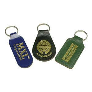 ECO COLOUR RECYCLED BONDED LEATHER KEYRING