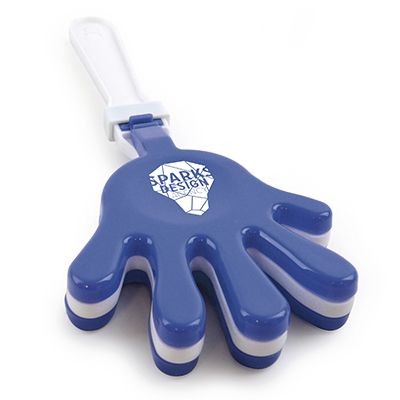 LARGE PLASTIC HAND CLAPPER NOISE MAKER in Blue