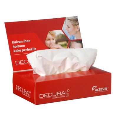 TISSUE CLASSIC 100 PLUS BOX with Folding Up Advertising Lid