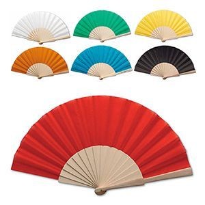 FOLKLORE FOLDING FAN in Variety of Colours