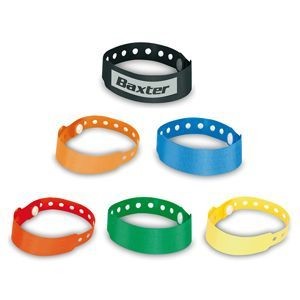 MULTI PVC EVENTS WRIST BAND with an Adjustable Clip